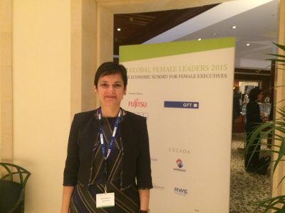 Наш представител в Global Female Leaders 2015