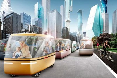 Лондон 2045: град на космодруми и небостъргачи Лондон 2045: град на космодруми и небостъргачи