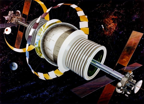 Визията на НАСА за живот в космоса