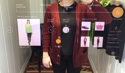 Интерактивните огледала ще са бъдещето на шопинга