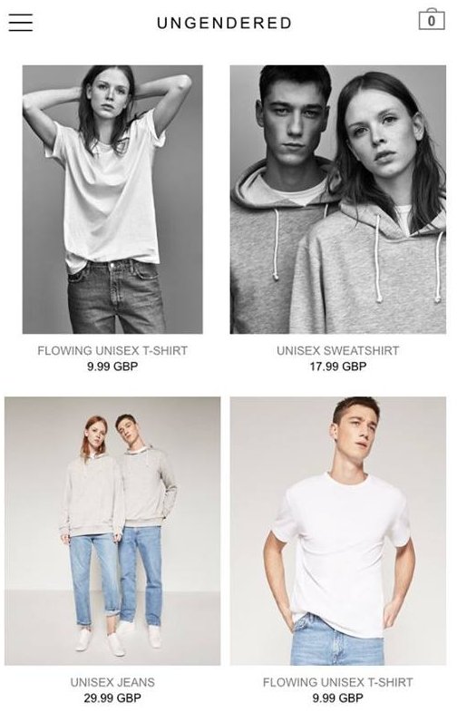 Противоречивата стъпка на Zara: "безполова" колекция Противоречивата стъпка на Zara: "безполова" колекция