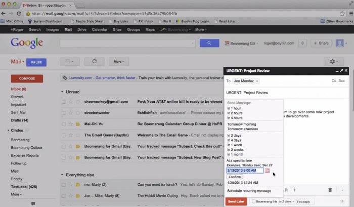 9 съвета за оптимизиране на работата ви с Gmail