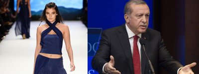 Мис Турция с повдигнато обвинение за обида на Ердоган в социалните медии