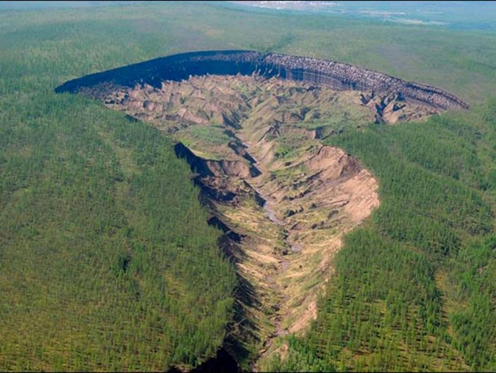 Сибирските кратери се разширяват