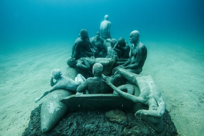 Първият подводен музей на съвременното изкуство в Европа