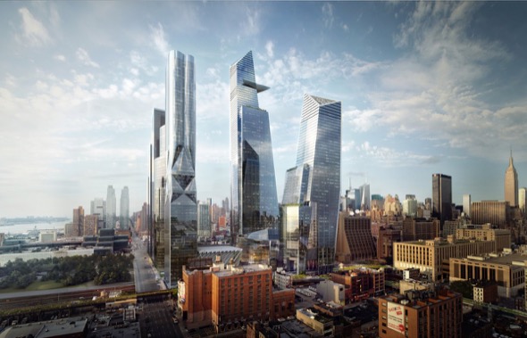 Поглед към удивителния офис на Boston Consulting Group в Ню Йорк