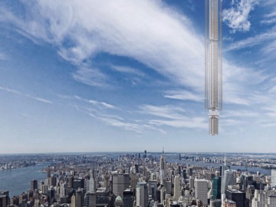 Проектираха първия висящ небостъргач
