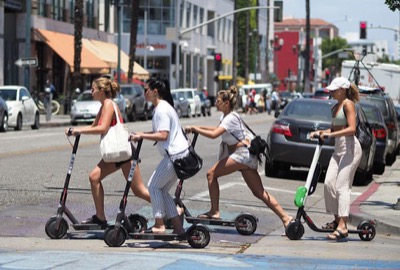 Споделените скутери са новото транспортно средство в Сан Франциско