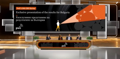 PwC: Българските бизнес лидери са предпазливо оптимистични за икономически растеж PwC: Българските бизнес лидери са предпазливо оптимистични за икономически растеж