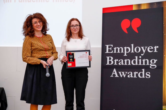 BILLA България грабна две отличия в петото издание на конкурса Employer Branding Awards
