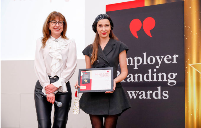 Образователната платформа срещу киберпрестъпления CyberStudy с награда за най-добра PR кампания КВС Груп в България спечели три награди в конкурса Employer Branding Awards