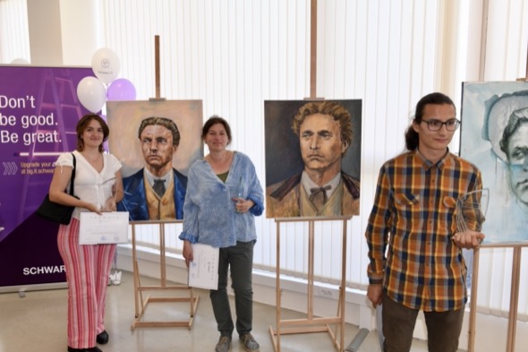 Трима студенти получиха награди и парични премии в конкурса на тема „Портрет на Васил Левски“